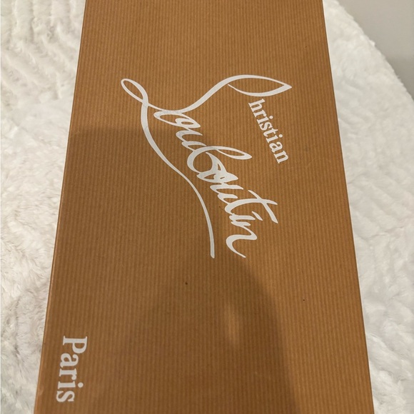 Christian Louboutin Black and Tan Espadrille Wedges - Picture 3 of 12